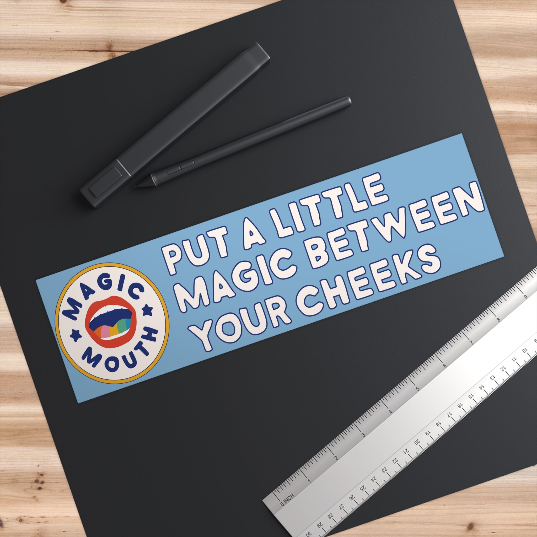 Magic Bumper Sticker – Magic Mouth