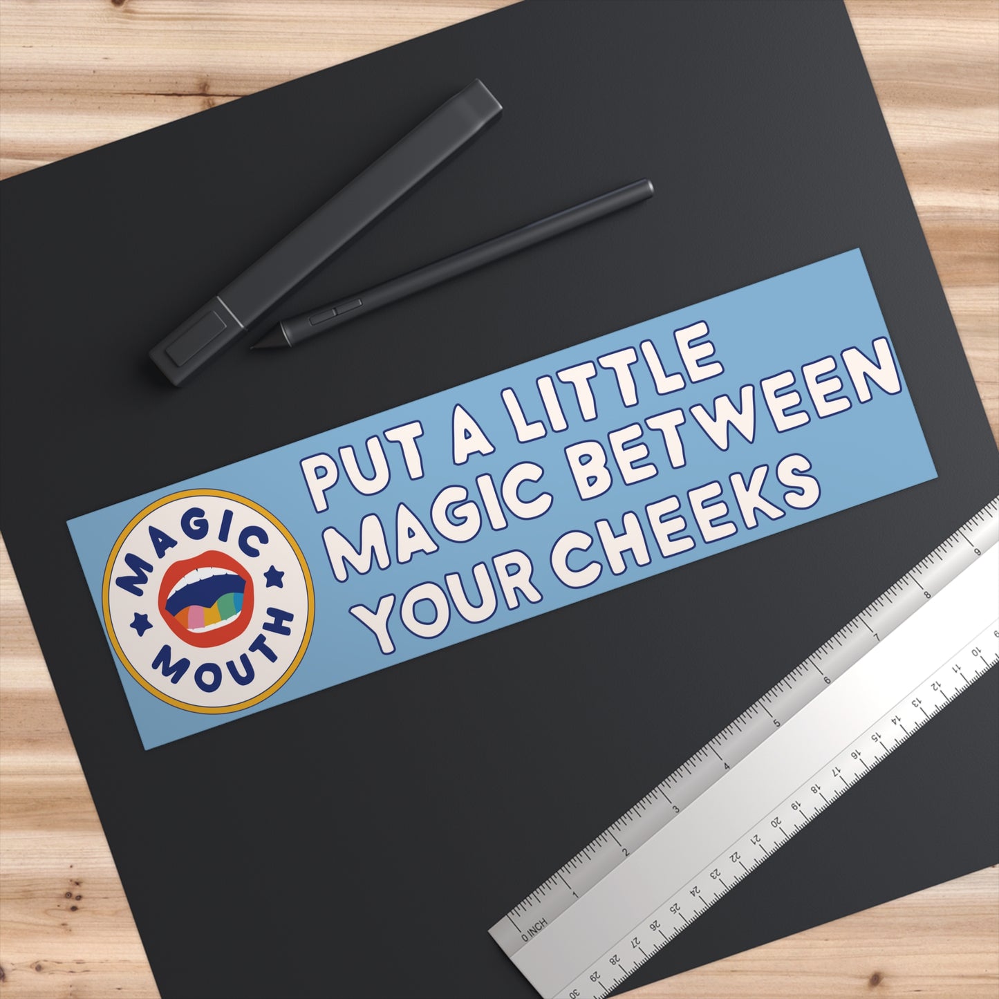 Magic Bumper Sticker